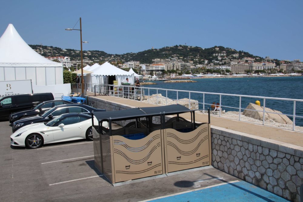 Cache Conteneur Cannes Mobilier Urbain