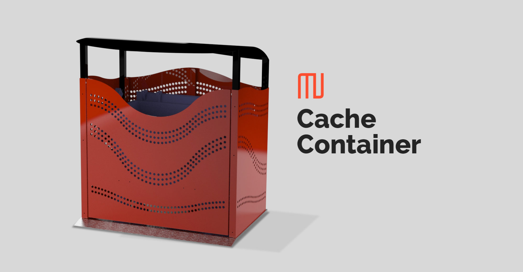Cache Container Mobilier Urbain
